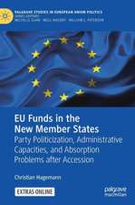 EU Funds in the New Member States: Party Politicization, Administrative Capacities, and Absorption Problems after Accession