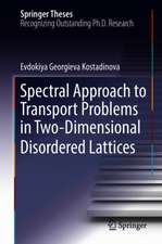 Spectral Approach to Transport Problems in Two-Dimensional Disordered Lattices: Physical Interpretation and Applications