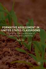 Formative Assessment in United States Classrooms