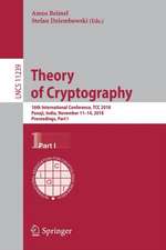 Theory of Cryptography