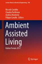 Ambient Assisted Living: Italian Forum 2017