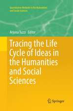 Tracing the Life Cycle of Ideas in the Humanities and Social Sciences