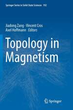 Topology in Magnetism