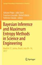 Bayesian Inference and Maximum Entropy Methods in Science and Engineering: MaxEnt 37, Jarinu, Brazil, July 09–14, 2017