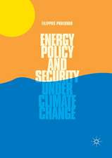 Energy Policy and Security under Climate Change