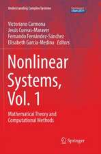 Nonlinear Systems, Vol. 1: Mathematical Theory and Computational Methods