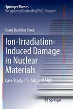 Ion-Irradiation-Induced Damage in Nuclear Materials: Case Study of a-SiO₂ and MgO