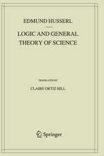 Logic and General Theory of Science