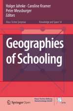 Geographies of Schooling