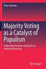 Majority Voting as a Catalyst of Populism