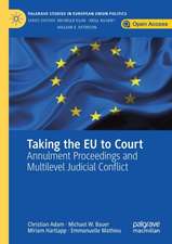 Taking the EU to Court: Annulment Proceedings and Multilevel Judicial Conflict