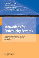 Innovations for Community Services: 19th International Conference, I4CS 2019, Wolfsburg, Germany, June 24-26, 2019, Proceedings