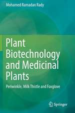 Plant Biotechnology and Medicinal Plants: Periwinkle, Milk Thistle and Foxglove