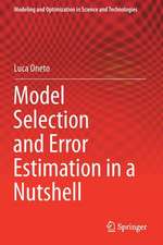 Model Selection and Error Estimation in a Nutshell