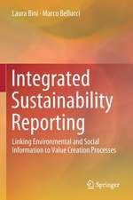 Integrated Sustainability Reporting: Linking Environmental and Social Information to Value Creation Processes