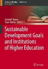 Sustainable Development Goals and Institutions of Higher Education