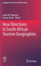 New Directions in South African Tourism Geographies