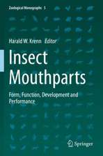 Insect Mouthparts: Form, Function, Development and Performance