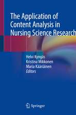 The Application of Content Analysis in Nursing Science Research