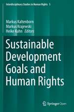 Sustainable Development Goals and Human Rights