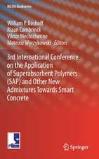 3rd International Conference on the Application of Superabsorbent Polymers (SAP) and Other New Admixtures Towards Smart Concrete