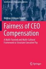 Fairness of CEO Compensation