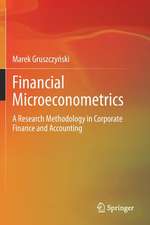 Financial Microeconometrics