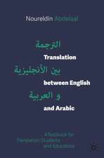 Translation between English and Arabic