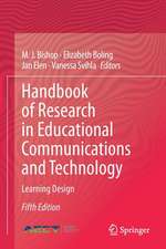 Handbook of Research in Educational Communications and Technology: Learning Design