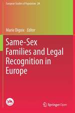 Same-Sex Families and Legal Recognition in Europe