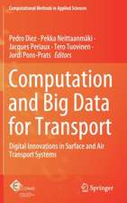 Computation and Big Data for Transport: Digital Innovations in Surface and Air Transport Systems