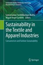 Sustainability in the Textile and Apparel Industries: Consumerism and Fashion Sustainability