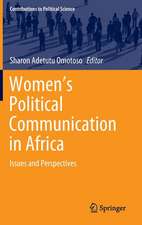 Women's Political Communication in Africa: Issues and Perspectives