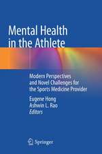 Mental Health in the Athlete