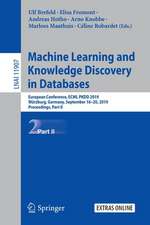 Machine Learning and Knowledge Discovery in Databases: European Conference, ECML PKDD 2019, Würzburg, Germany, September 16–20, 2019, Proceedings, Part II