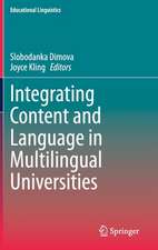 Integrating Content and Language in Multilingual Universities