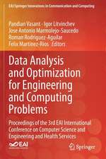 Data Analysis and Optimization for Engineering and Computing Problems: Proceedings of the 3rd EAI International Conference on Computer Science and Engineering and Health Services