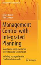 Management Control with Integrated Planning: Models and Implementation for Sustainable Coordination