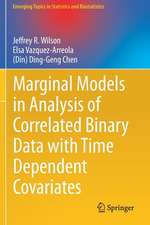 Marginal Models in Analysis of Correlated Binary Data with Time Dependent Covariates