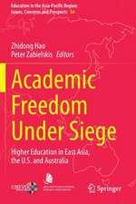 Academic Freedom Under Siege: Higher Education in East Asia, the U.S. and Australia