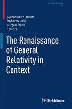 The Renaissance of General Relativity in Context