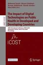 The Impact of Digital Technologies on Public Health in Developed and Developing Countries: 18th International Conference, ICOST 2020, Hammamet, Tunisia, June 24–26, 2020, Proceedings