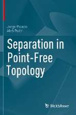 Separation in Point-Free Topology