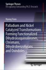 Palladium and Nickel Catalyzed Transformations Forming Functionalized Heterocycles