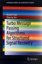 Turbo Message Passing Algorithms for Structured Signal Recovery