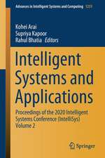 Intelligent Systems and Applications: Proceedings of the 2020 Intelligent Systems Conference (IntelliSys) Volume 2