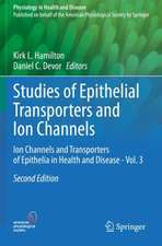 Studies of Epithelial Transporters and Ion Channels