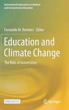 Education and Climate Change: The Role of Universities