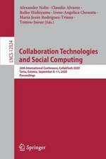 Collaboration Technologies and Social Computing: 26th International Conference, CollabTech 2020, Tartu, Estonia, September 8–11, 2020, Proceedings