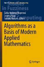 Algorithms as a Basis of Modern Applied Mathematics